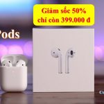 ĐẶC ĐIỂM NỔI BẬT CỦA AIRPODS 2 REP 1:1 GIÁ CHỈ 399K 1
