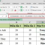 Hướng dẫn sử dụng 13 hàm Excel cơ bản và thường dùng nhất dsafsdfsd